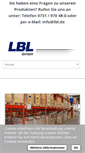 Mobile Screenshot of lbl.de